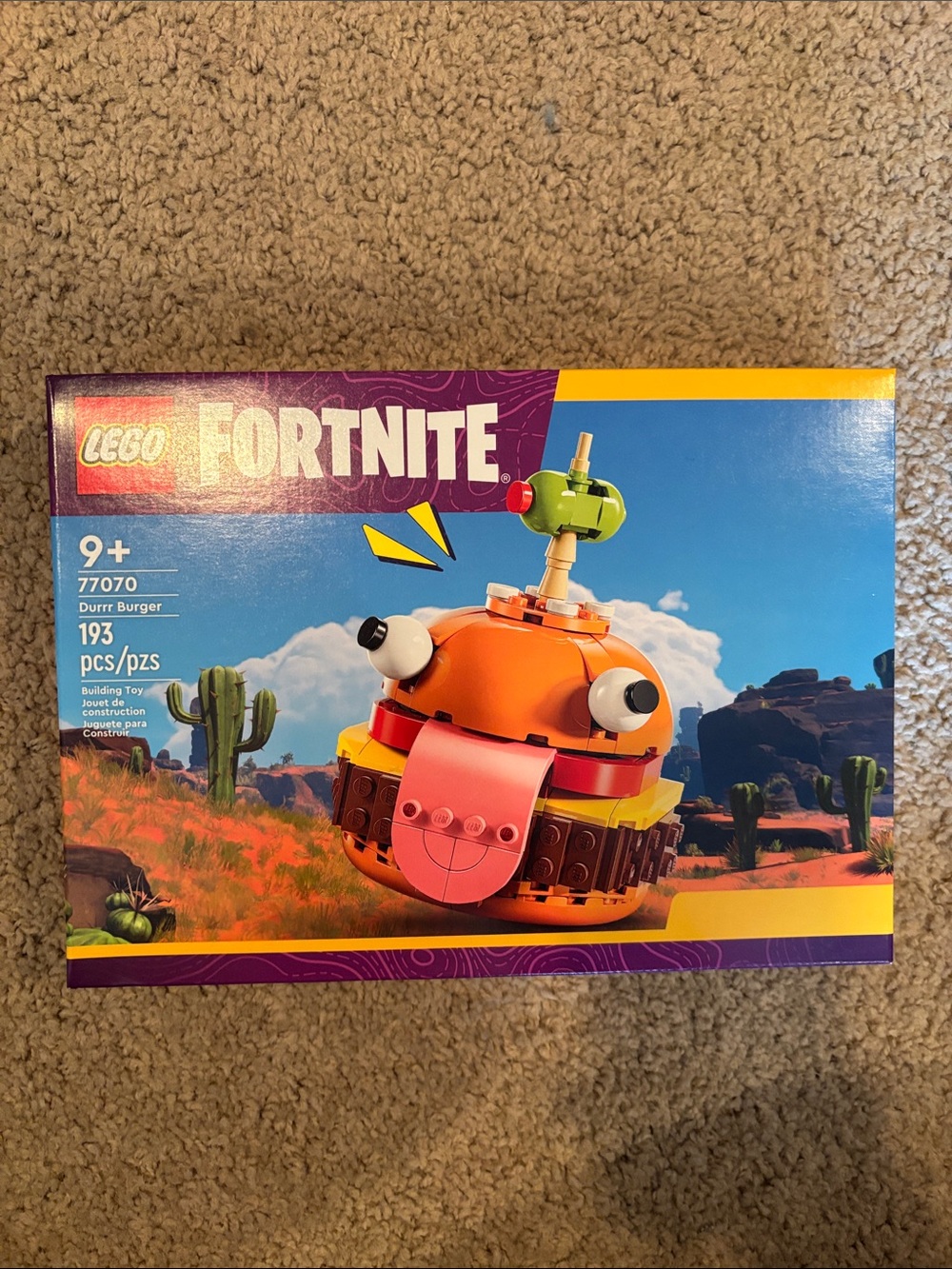 Lego Fortnite Durr Burger Kids Toy